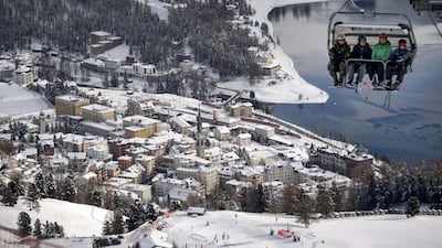 This file picture taken on December 9, 2012, shows the luxury ski resort of Saint-Moritz. Unlike the rest of Switzerland, which could experience a 30 per cent loss of Russian tourists, Saint-Moritz has remained a popular destination for wealthy Russians. Fabrice Coffrini/AFP Photo