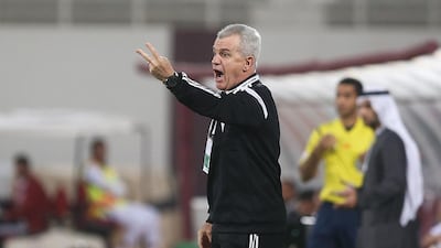 Al Wahda manager Javier Aguirre. Mona Al Marzooqi/ The National