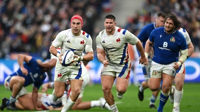 Gabin Villiere was the star for France during the Six Nations match against Italy at Stade de France. Fetty