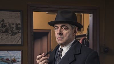Actor Rowan Atkinson says he was attracted to the ‘ruminative and quiet compassionate side’ of Jules Maigret. Peket CoProduction / BBC
