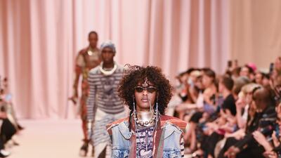 The Jean Paul Gaultier haute couture autumn/winter 2022-2023 show as part of Paris Fashion Week.