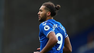 Everton striker Dominic Calvert-Lewin drew a blank. Getty