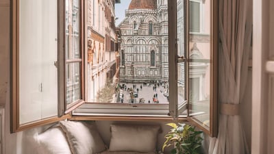 8. 'Window to the Duomo', Florence, Italy. Courtesy @girlgoneabroad