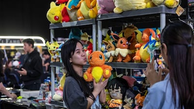 Fans of big franchises such as Pokemon can find everything from trading cars to plush toys to collect