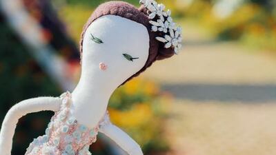 Noor by Rami Kadi, at Dubai Miracle Garden. Courtesy S*uce