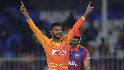 (Gulf Giants, 11 wickets, economy 7.86) The Sharjah-based 20-year-old leg-spinner became the first choice pick among UAE players for the outgoing champs. Photo: ILT20