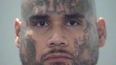 This undated photo released by the Pasco County, Fla. , Sheriff's Office shows Oscar Solis Jr. , who is charged with killing an Uber Eats driver during a delivery, Wednesday, April 19, 2023, at Solis' home in Holiday, Fla. The remains were found at the house in trash bags and a cooler, which also contained a receipt with Solis' name on it, according to a police affidavit. (Pasco County Sheriff's Office via AP)