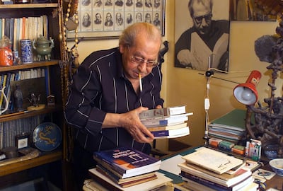 Hanna Mina in his office in Damascus.