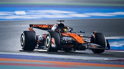 McLaren's Oscar Piastri finished second in Qatar, just under eight seconds behind race winner Max Verstappen. AFP