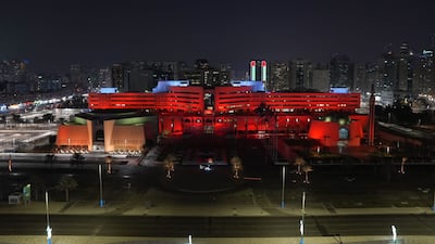 Abu Dhabi City Municipality building. WAM