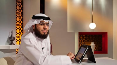 Former Grand Mosque preacher and TV personality Waseem Yousef was accused of spreading hatred and sedition. Antonie Robertson / The National.