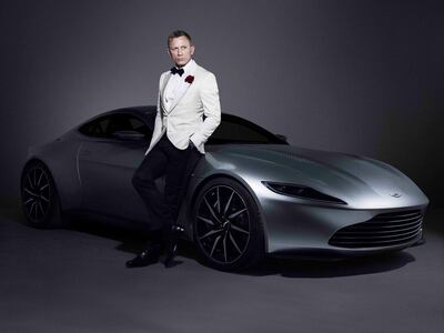 James Bond, portrayed here by Daniel Craig, has a long history with Aston Martin. Courtesy Emaar