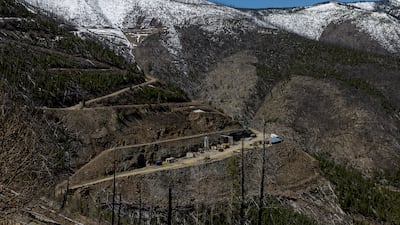 A cobalt mining site operated by Jervois Global near Salmon, Idaho. Reuters