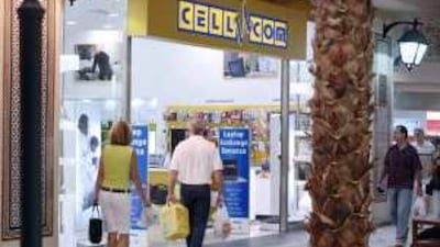 The mobile phone retailer's stores in the country, including the one in Ibn Battuta Mall, have been closed since September.
