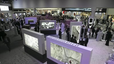 A total of 1,154 international and local exhibitors are attending Idex this year, up from 1,112 in 2013. Silvia Razgova / The National