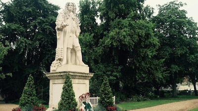 A statue at the Chelsea Physic Garden. Courtesy Melanie Hunt