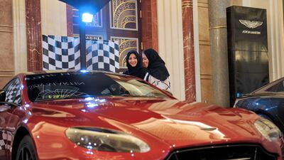 The poll showed that 82 per cent of Saudi women intend to get a driving license. Amer HILABI/AFP