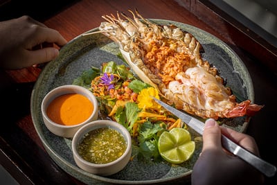 A dish at Phra Nakhon. Photo: Capella Bangkok