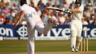 Ashton Agar inspired Australia to a 65-run lead in their first innings against England. Ryan Pierse / Getty Images