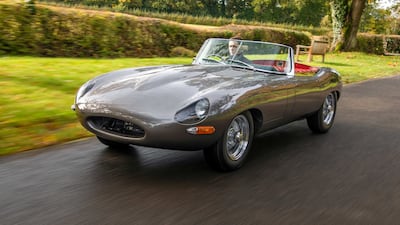 British company E-Type UK specialises in E-type restorations, like this 1961 Jaguar E-type Series 1 Roadster. Photo: E-Type UK