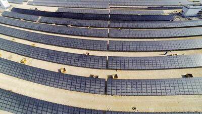 Mohammed bin Rashid Al Maktoum Solar Park. Courtesy Government of Dubai