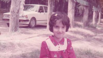 In my childhood, writes Raya Al Jadir, “I never used a wheelchair, I was always on my tricycle”. Courtesy of Raya Al Jadir