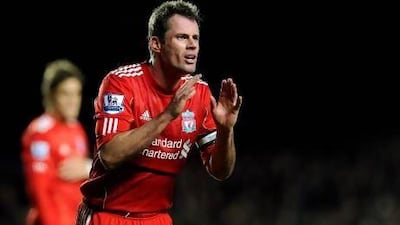Jamie Carragher has made over 700 appearances for Liverpool since making his debut in 1997. John Powell / Getty Images