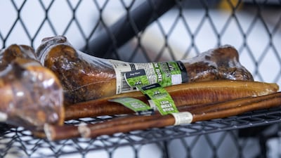 Dog treats for sale at Posh Pets.