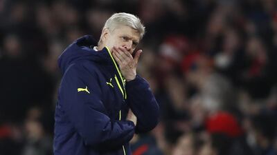 Arsene Wenger was disappointed with Arsenal's draw against Paris Saint-Germain on Wednesday night. Stefan Wermuth / Reuters