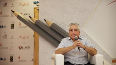 Listen to Van Lustbader discuss his work and his approach to writing during a session. Anna Nielsen for The National