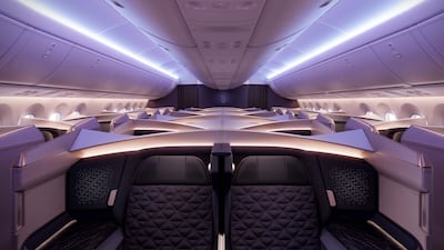 Business Elite onboard Riyadh Air. All photos: Riyadh Air