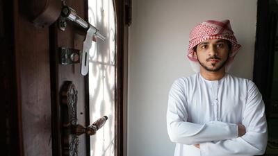 Faisal Al Balooshi, 22, who lives in Al Ain, joined the Takatof programme to help young offenders. Delores Johnson / The National