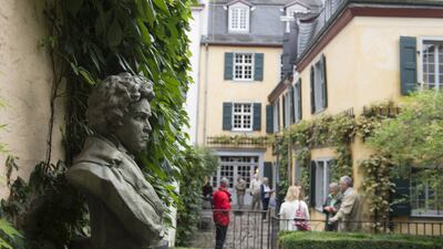 Beethoven House, in Bonn. The city is famous for being the birthplace of the composer. Photo: Barbara Frommann/Bundesstadt Bonn