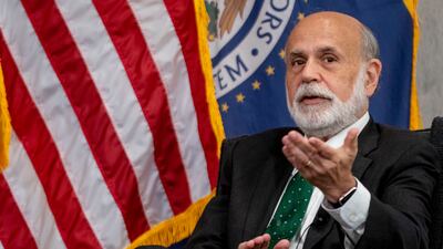 Former Federal Reserve chairman Ben Bernanke outlined steps to modernise the Bank of England in a review published last week. AP