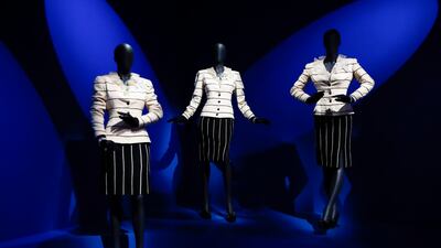 Zoot suit costumers worn by dancers in the film 'Stormy Weather'. EPA
