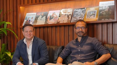 Omar Abu Innab, co-founder and chief executive of Keyper, and Walid Shihabi, co-founder and chief strategy officer of the start-up. Photo: Keyper