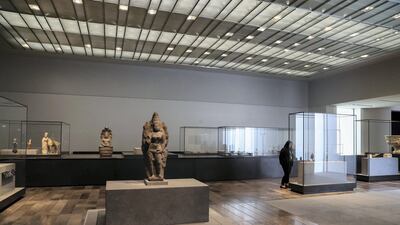 Gallery 4: Universal Religions traces the spread of faiths such as Buddhism and Islam and their transformation of ancient societies. Chris Whiteoak / The National