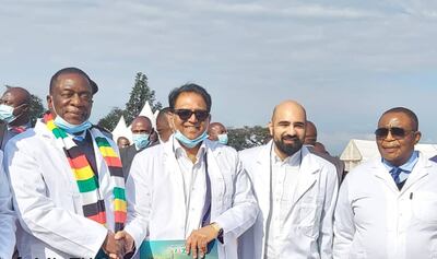 Zimbabwe Emmerson Mnangagwa granted Mulk International an exclusive licence to establish a blockchain and digital assets special economic zone at Zim Cyber City. Photo: Mulk International