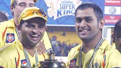 MS Dhoni, right, and Suresh Raina will be going all out to regain the trophy they won in 2011. Saurabh Das / AP Photo