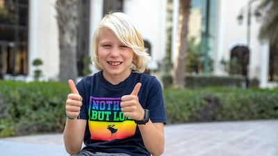 Maximilian saw several photos of children before and after the repair surgery and said he felt it was important to help.