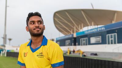 Jonathan Figy hopes his performances for Abu Dhabi in the Emirates D50 can earn him a recall to the UAE national cricket team. All images: Antonie Robertson/The National