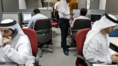 Thousands of companies in the UAE have met Emiratisation targets set out by the government. Amy Leang / The National