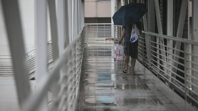 The National Centre of Meteorology and Seismology said the weather was expected to be cloudy until Wednesday, with rain likely over scattered areas. Mona Al Marzooqi / The National