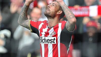 Centre forward: Steven Fletcher, Sunderland. Ended his long drought in style with two goals as Sunderland belatedly recorded their first league win of the season. (Ian MacNicol / AFP)