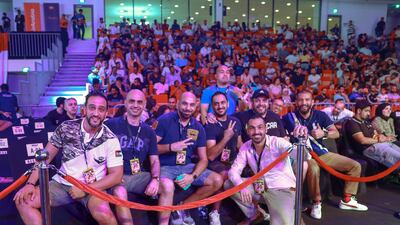 Fans at the Mubadala Arena.