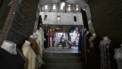 Syria's economy is gradually recovering from the 13-year civil war that ended in 2024. AFP