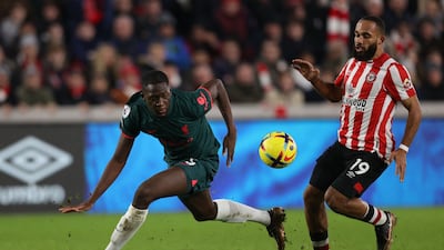 Ibrahima Konate 5: Unfortunate own goal put side behind. He’s fast, but was guulty of poor defending on set pieces as Liverpool’s lack of concentration saw them go two down. Headed across goal ten minutes from time, then stumbled over before Brentford’s third. AFP