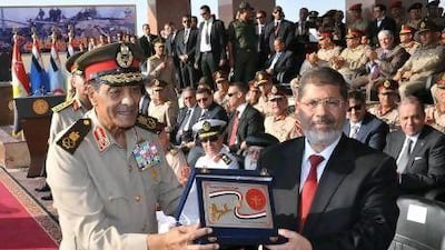 Mohammed Morsi was sworn in on June 30 as Egypt's first freely elected civilian president.