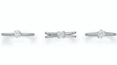 The Ping Pong diamonds, gifted by Richard Burton to Elizabeth Taylor. Photo: Christie's