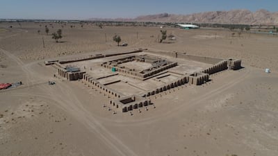 Four sites in Sharjah: Mleiha (pictured); Faya; Wadi Al Helo; and four locations where rock art has been found have been added to the Unesco 'tentative' world heritage list. Photo: Wam